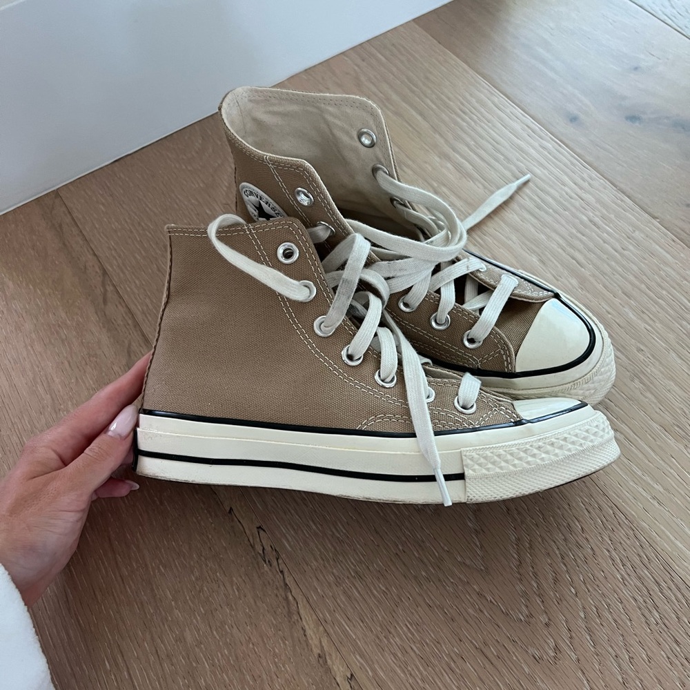 Converse canvas high top sneakers